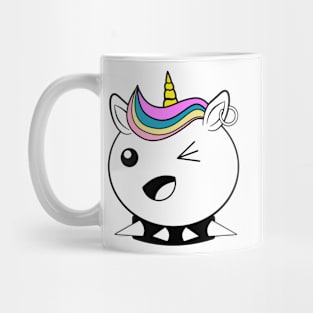 Punk Rock Unicorn Mug